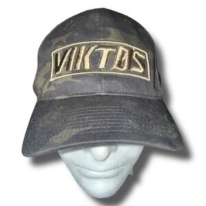 Viktos Flexfit Hat MultiCam Black Camo L-XL Rattlesnake Graphic Tactical Cap